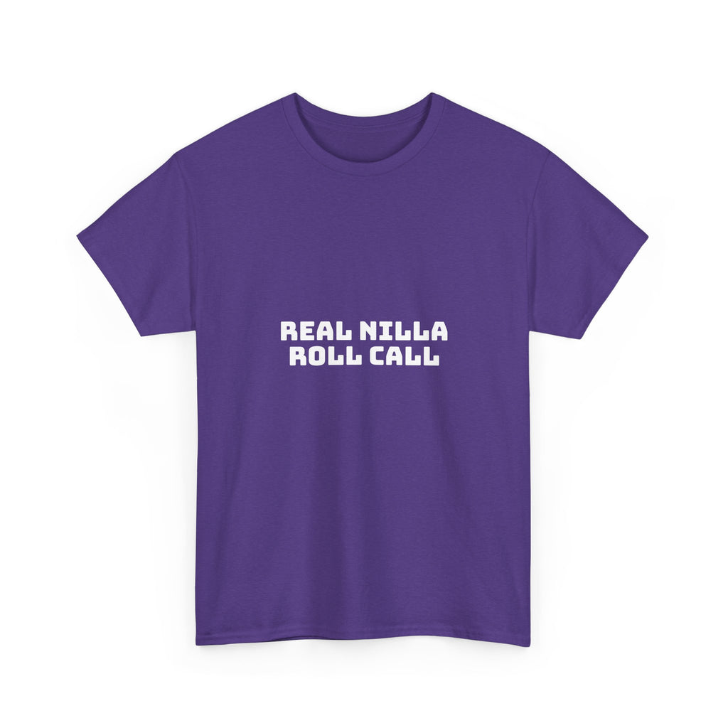 Real Nilla Roll Call Dark T-Shirt