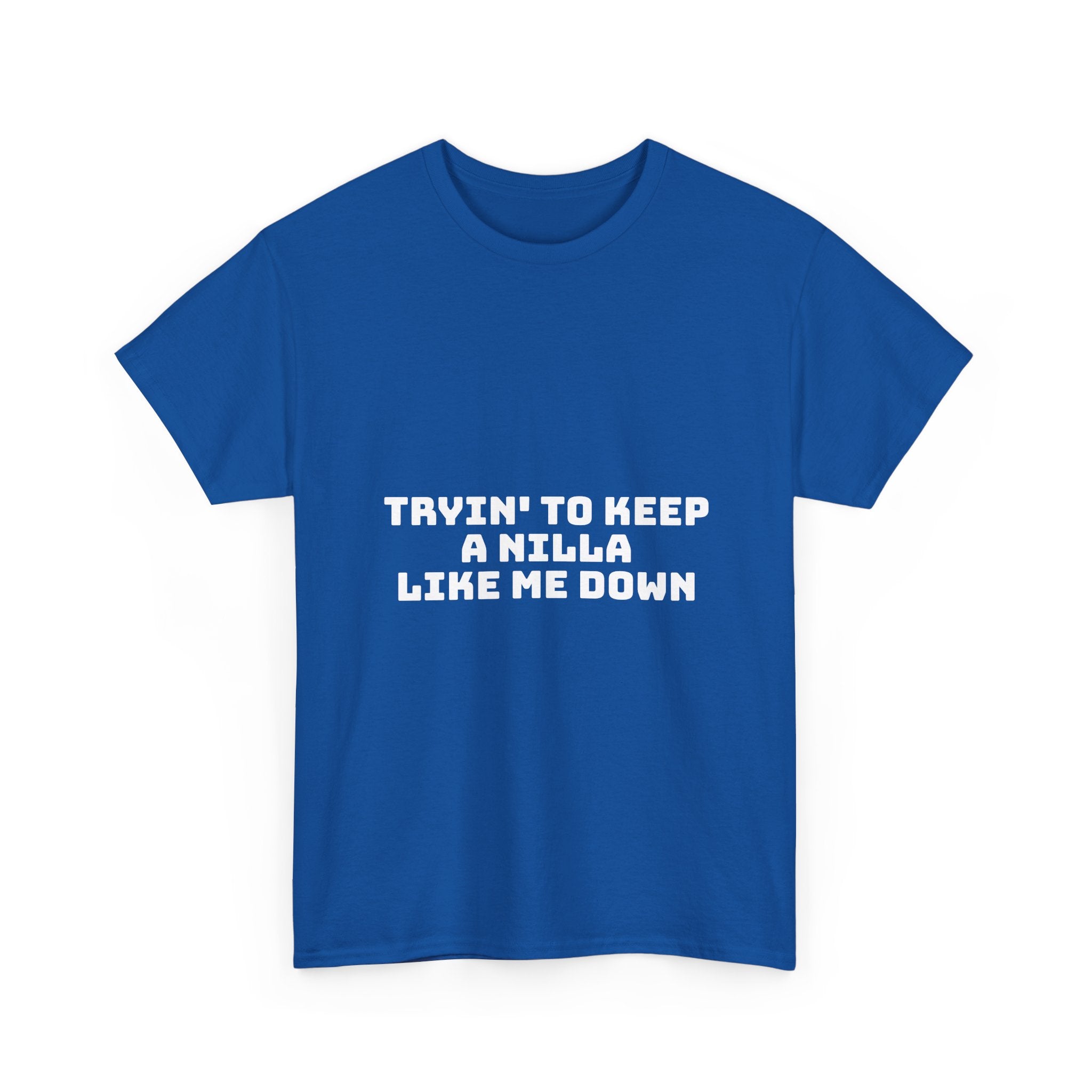 Tryin' To Keep A Nilla Like Me Down Dark T-Shirt