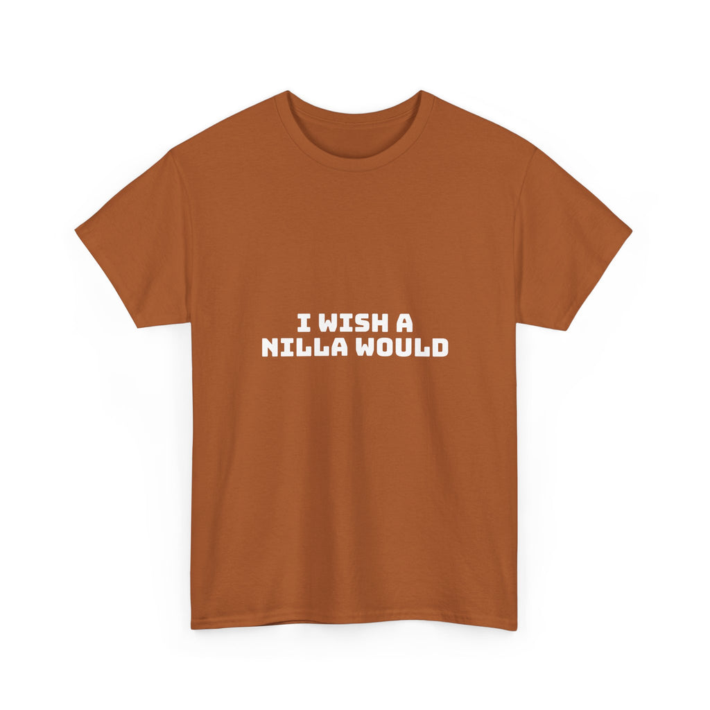 I Wish A Nilla Would Dark T-Shirt
