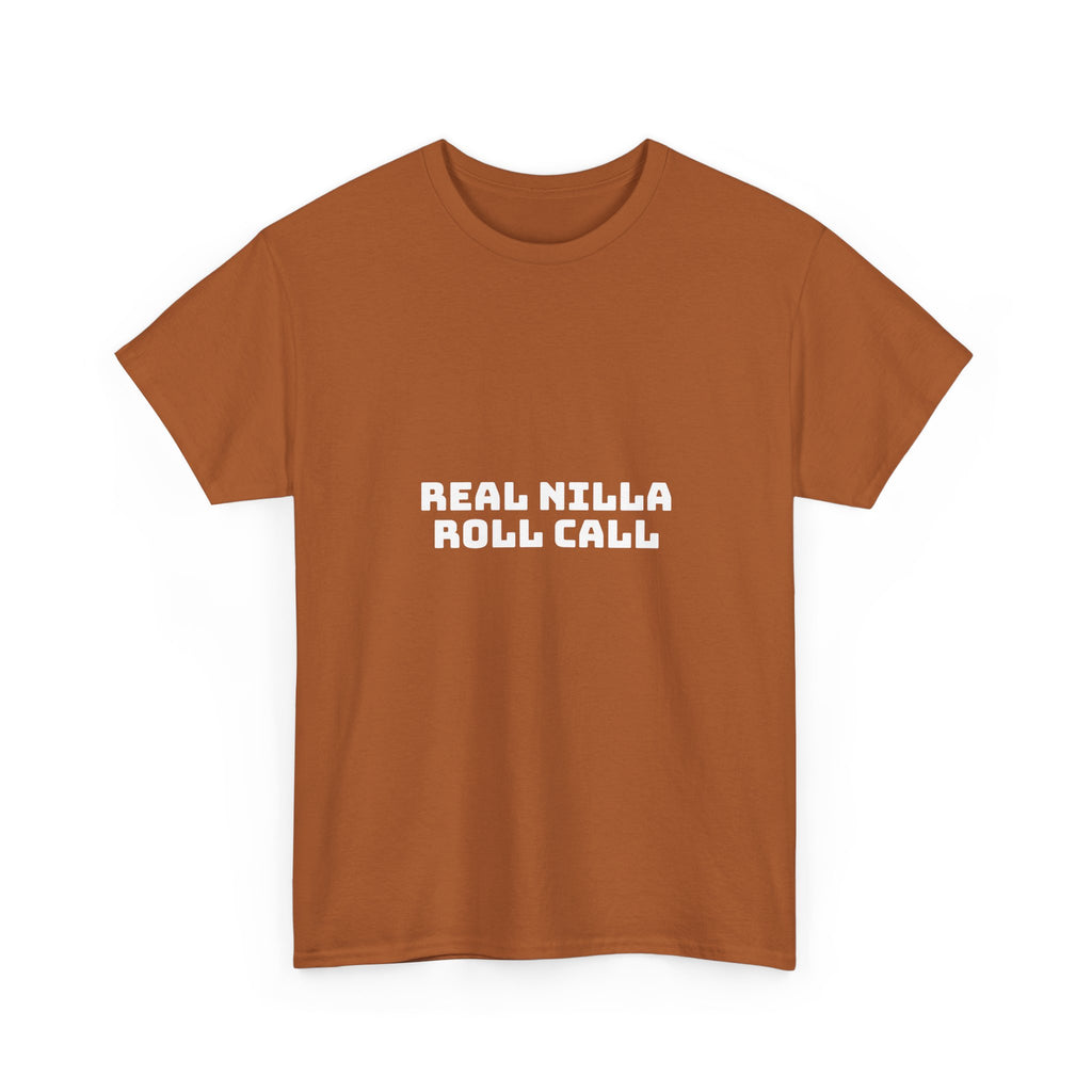 Real Nilla Roll Call Dark T-Shirt