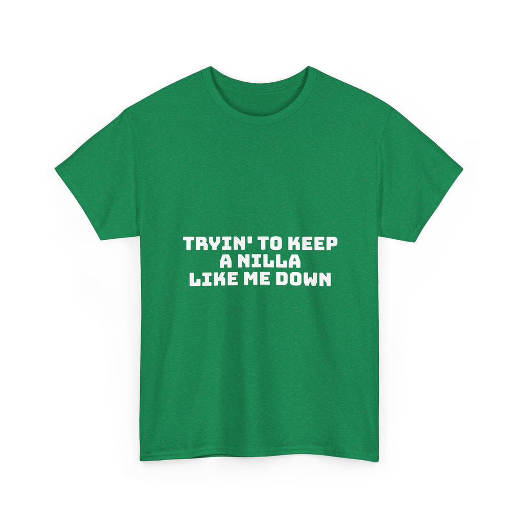 Tryin' To Keep A Nilla Like Me Down Dark T-Shirt