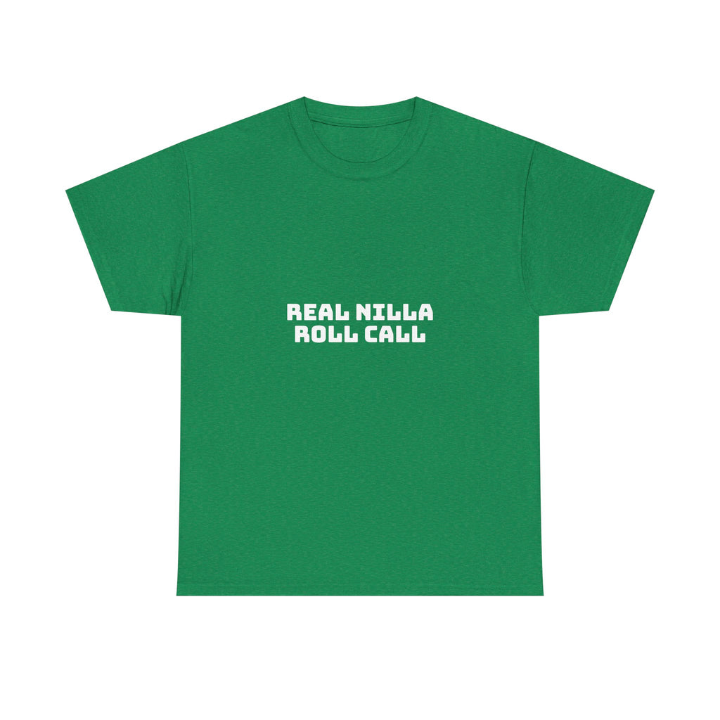 Real Nilla Roll Call Dark T-Shirt